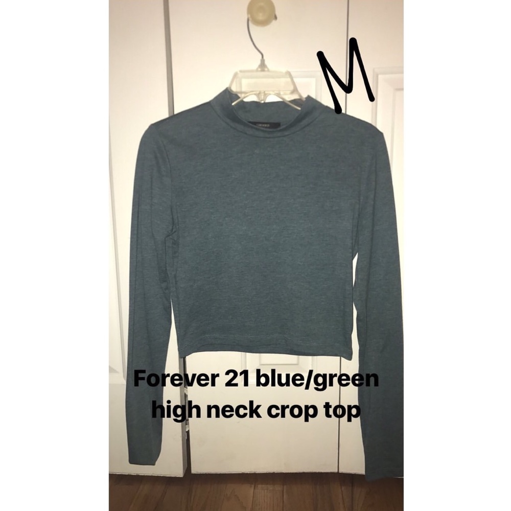 Forever 21, Long Sleeve Crop Top